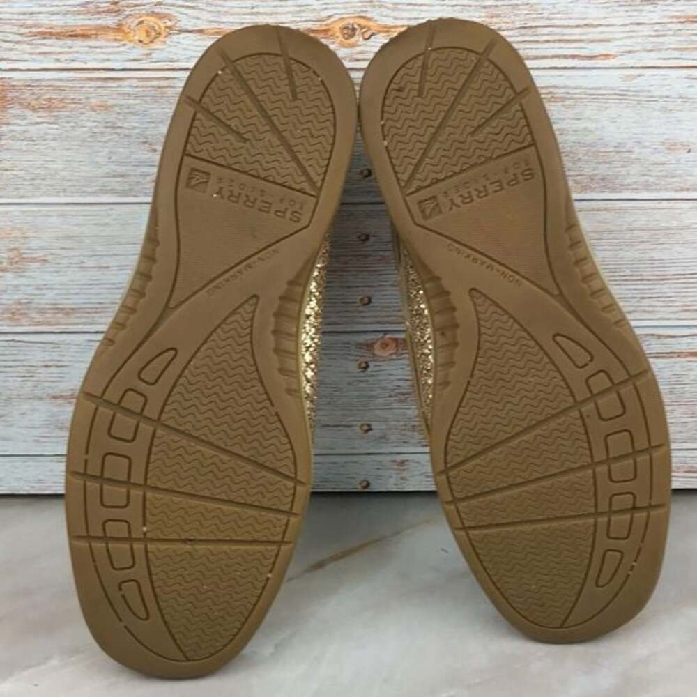 Sperry Top-Sider Women’s Angelfish in Gold Glitter size 6 EUC - Picture 8 of 9